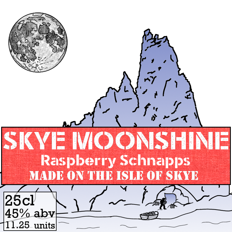 Skye Moonshine - Raspberry Schnapps 250ml
