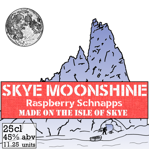 Skye Moonshine - Raspberry Schnapps 250ml